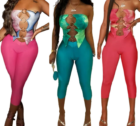 Ravish sexy tie dye set