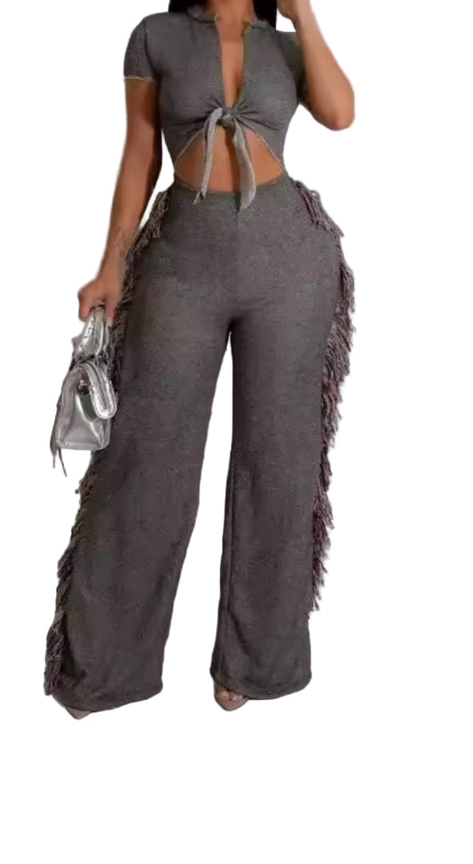 Ravish sexy v neck 2 pc Set